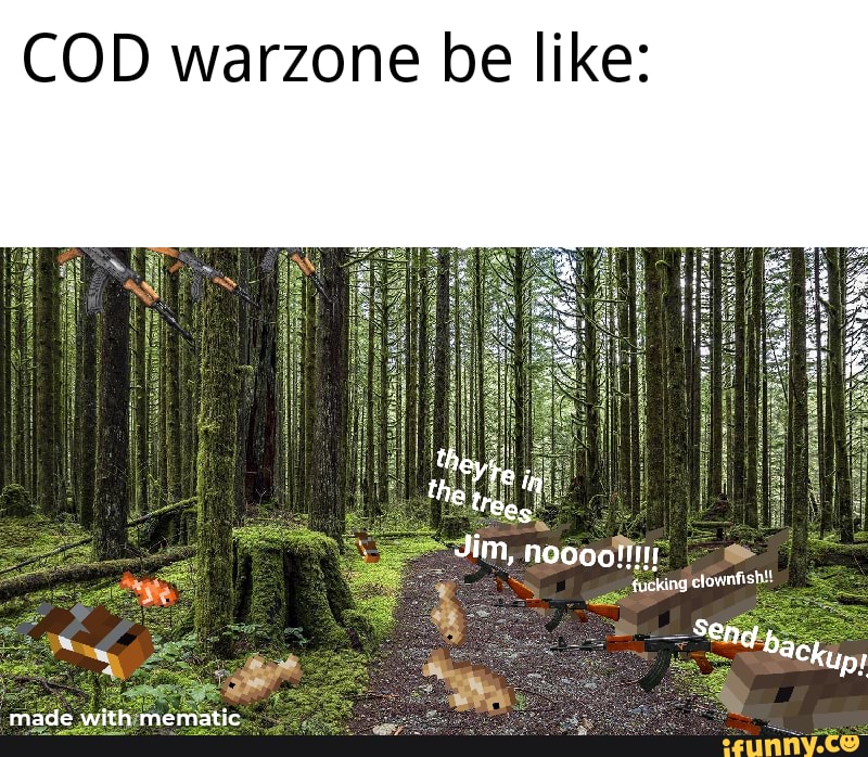 COD warzone be like:
