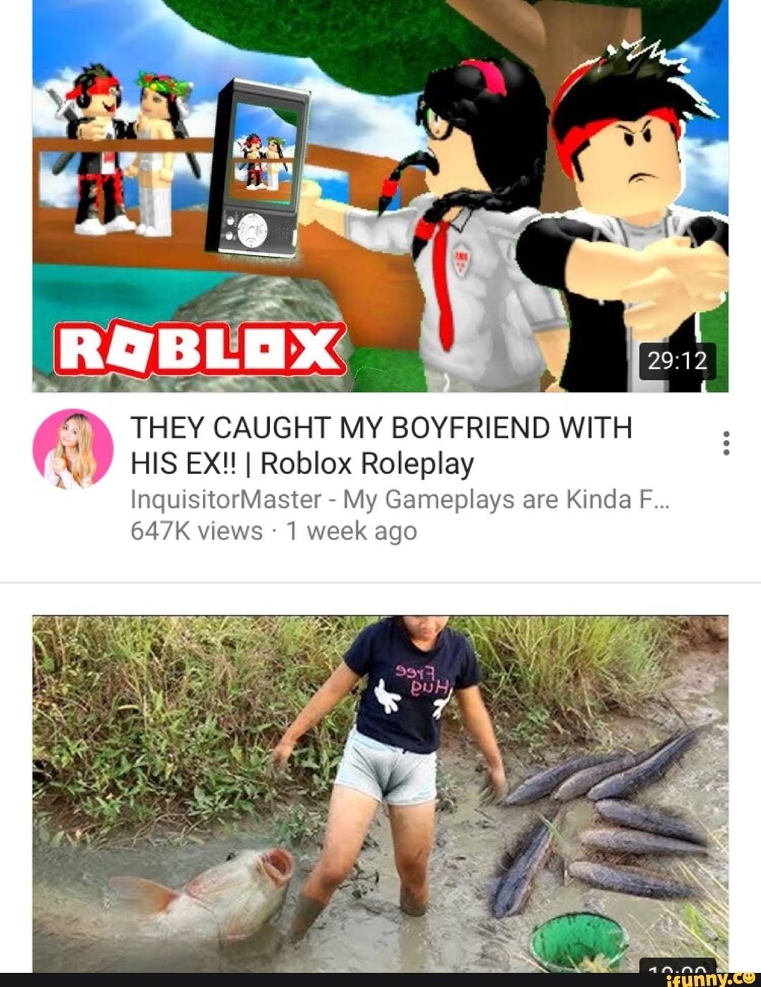 They Caught My Boyfriend With His Ex I Roblox Roleplay