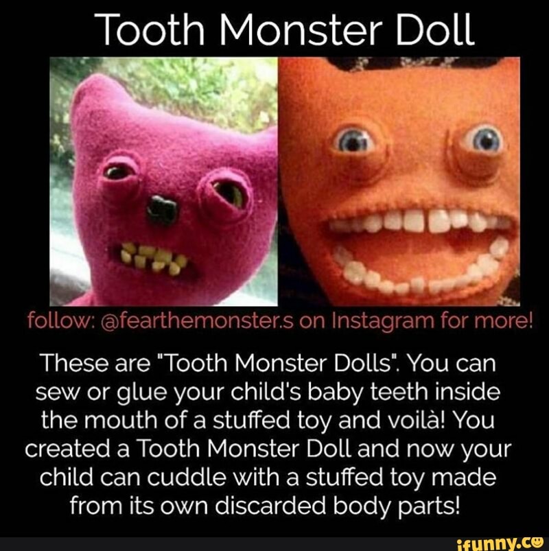 baby teeth doll