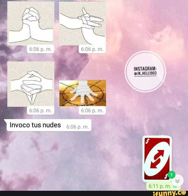 Invoco tus nudes