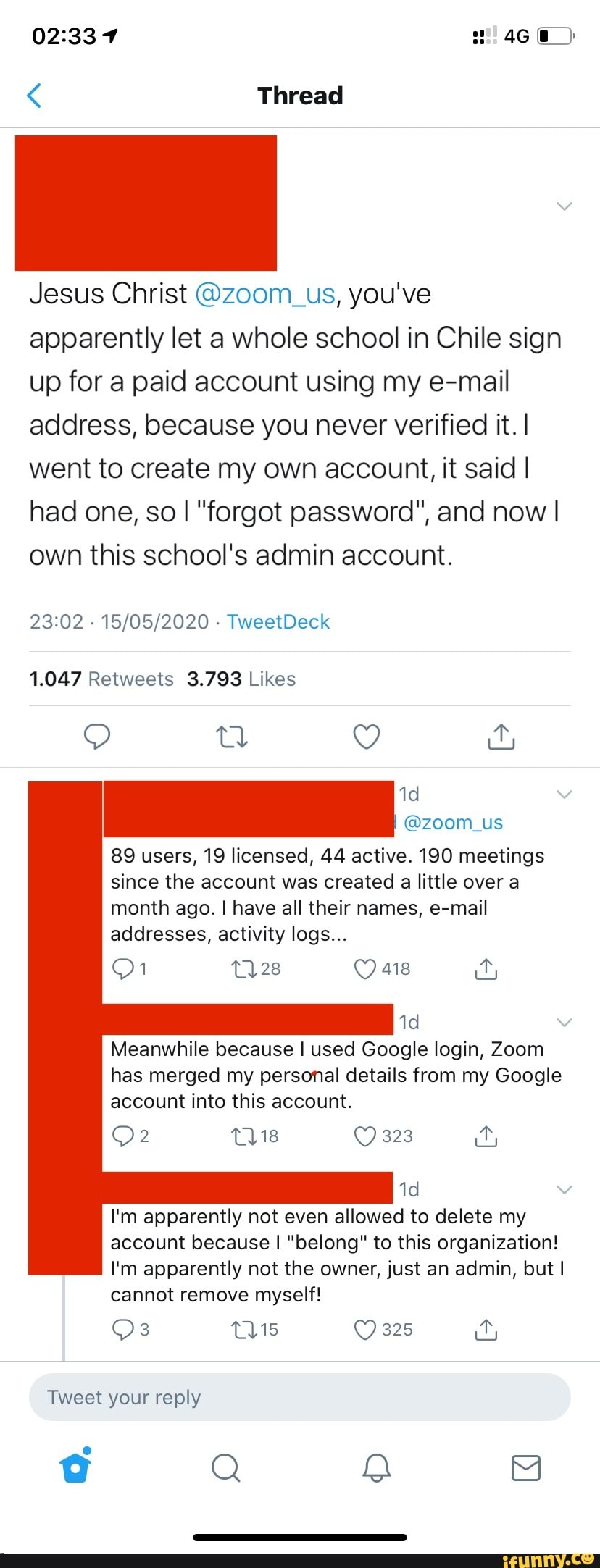 is not a user in your zoom account