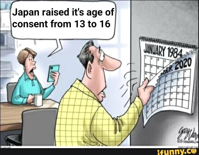 Japan raised it's age of consent from 13 to 16