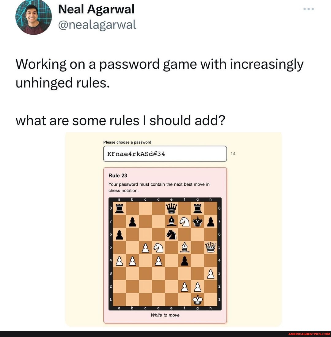 What is 'The Password Game' by Neal Agarwal?