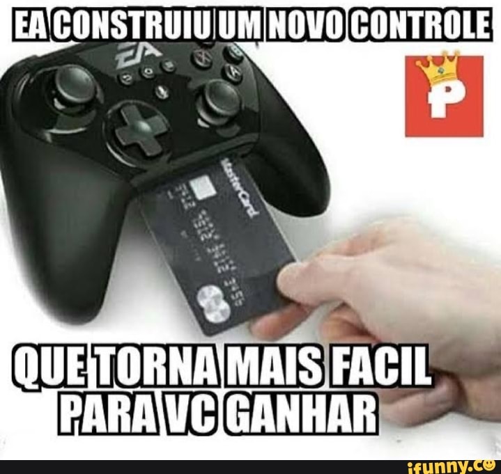 EA CONSTRUIU UMINOVO CONTROLE
QUE TORNA MAIS FAGIL