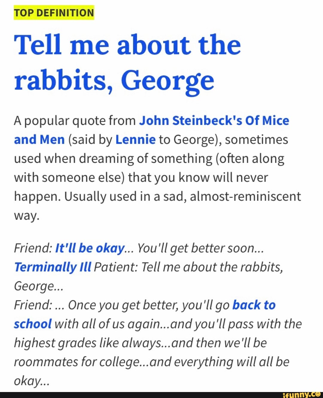 george of mice and men quotes