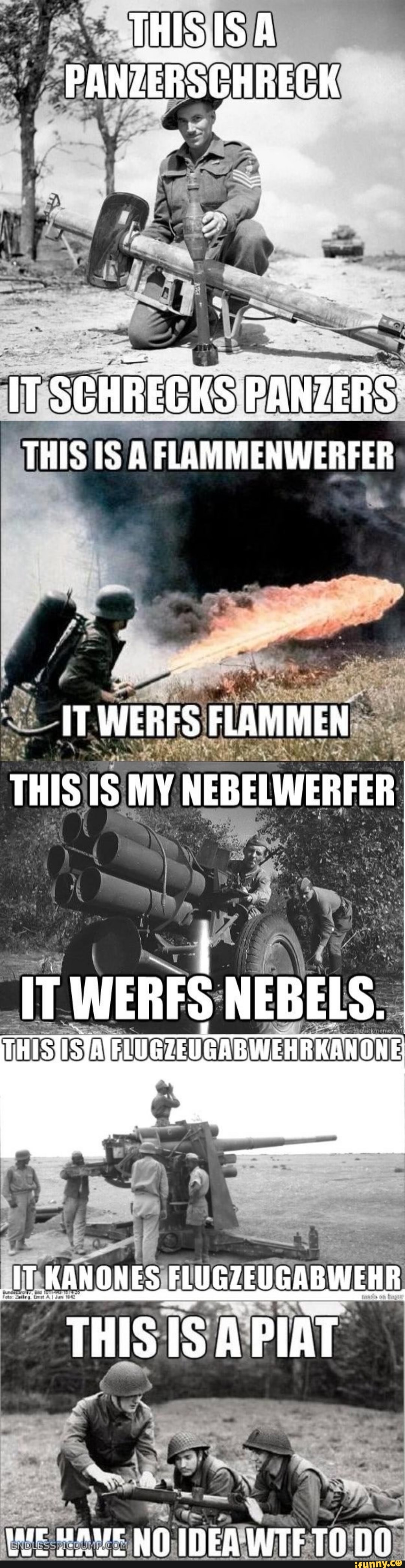 this is a flammenwerfer it werfs flammen