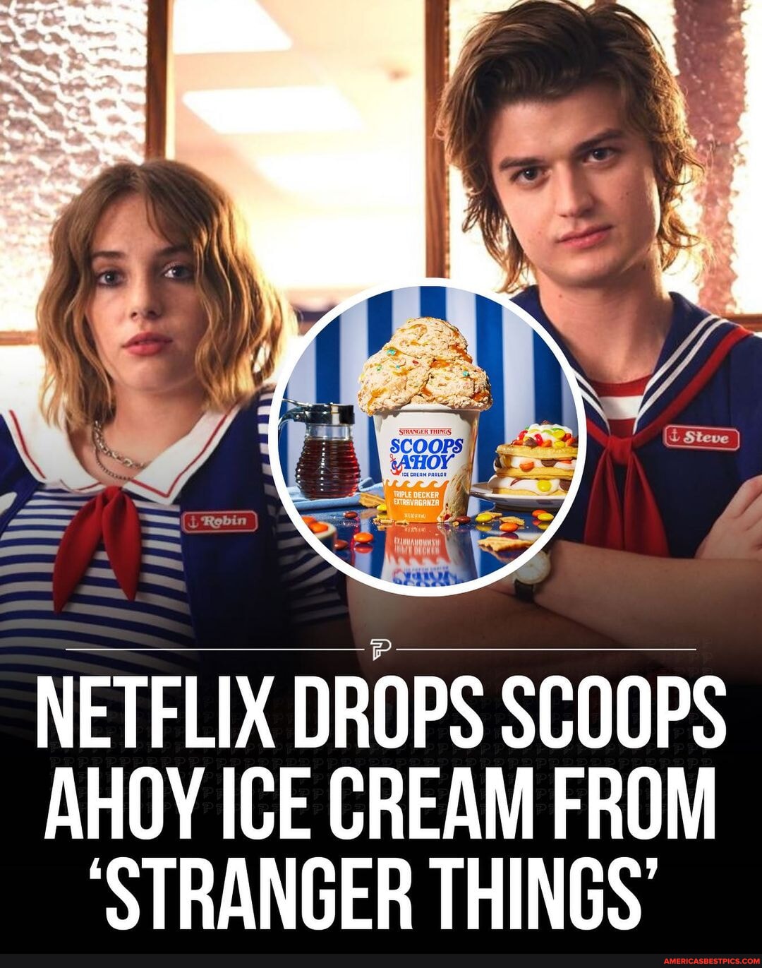Netflix officially announced fans can buy Stranger Things ice cream