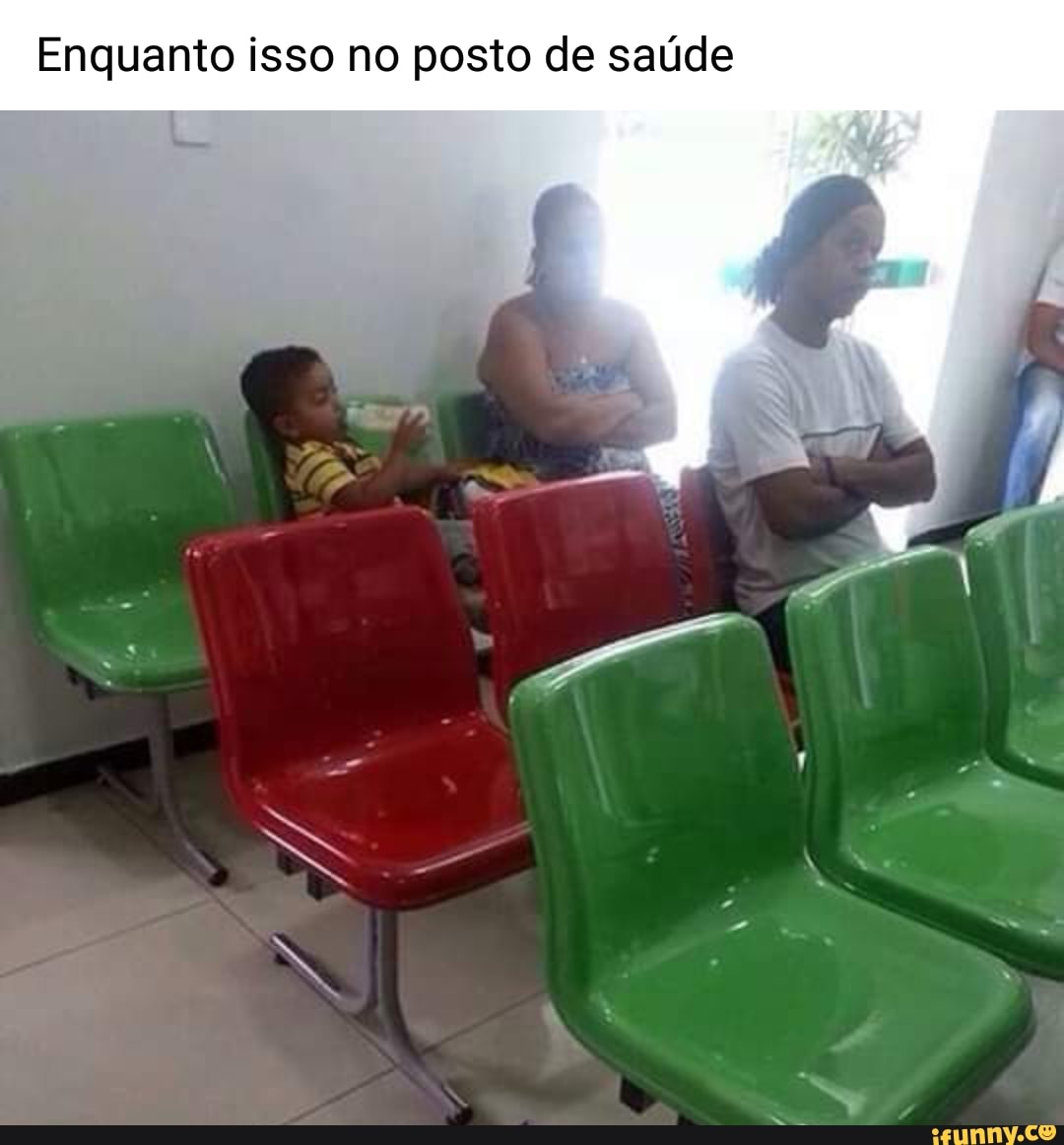 Enquanto isso no posto de saúde