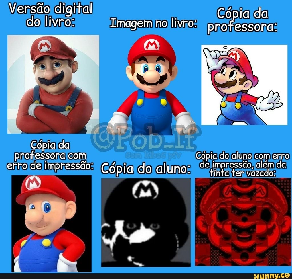 Versão digital Imagem no livro: Cópia da o livro: Imagem no livro: professora:
Cópia da professora erro com impressão: de do aluno impressão, com da erro de impressão: Cópi do aluno: de impressão, além da
Cópia do aluno: tinta ter vazado: