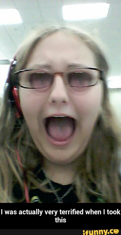 l was actually very terrified when I took
this - I was actually very terrified when I took this