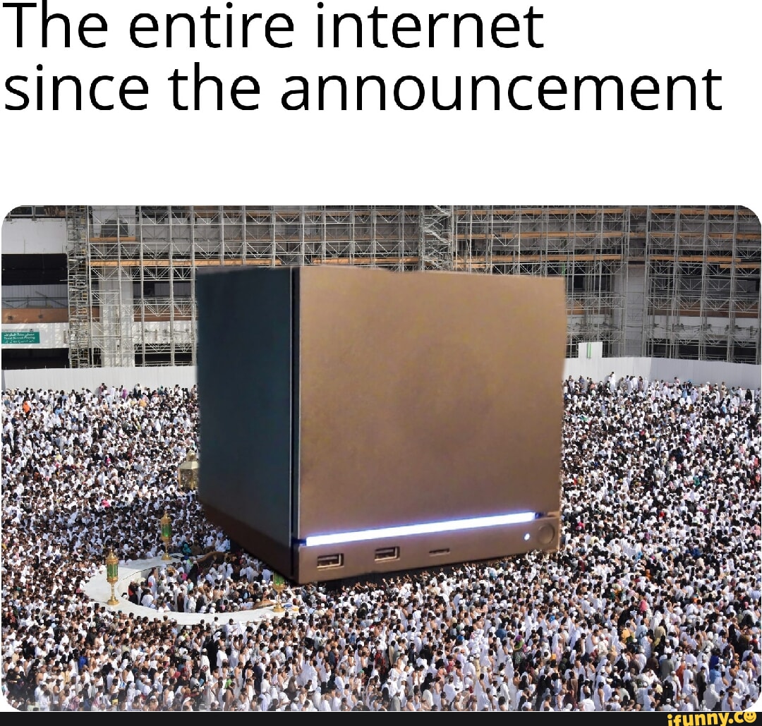 Tne entire Since the announcement iFunny