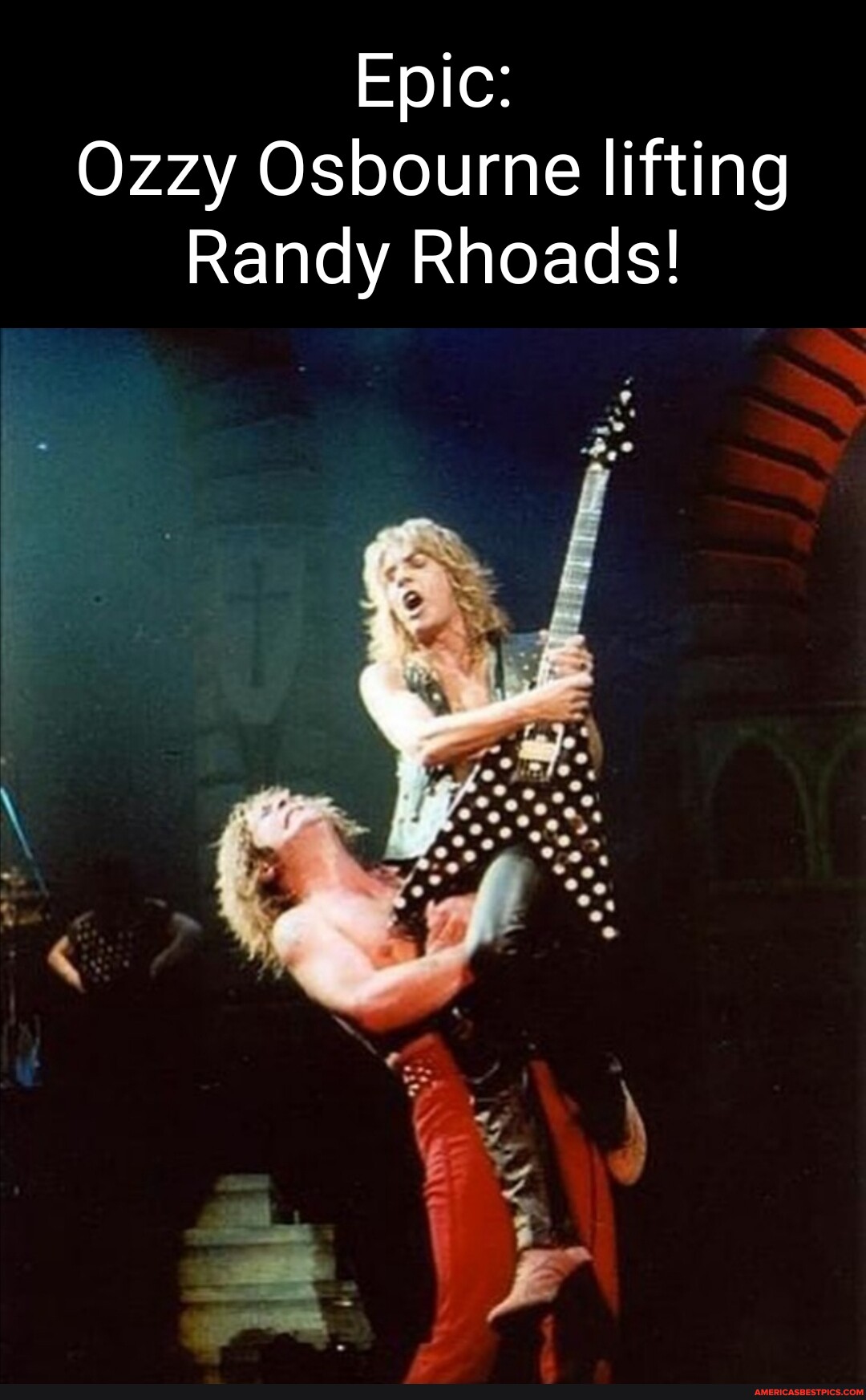 ozzy osbourne lifting randy rhoads
