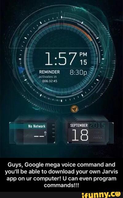 jarvis voice command