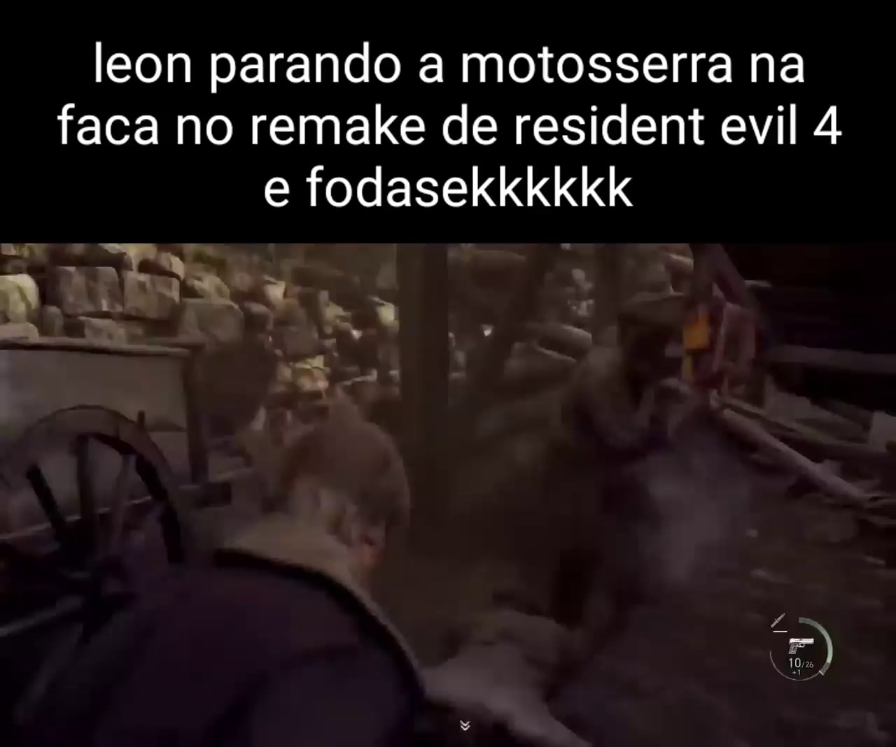 O CARA DA MOTOSERRA - RESIDENT EVIL 4 