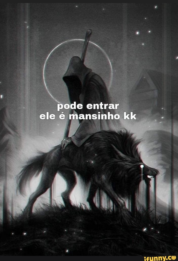 pode entrar ele é mansinho kk