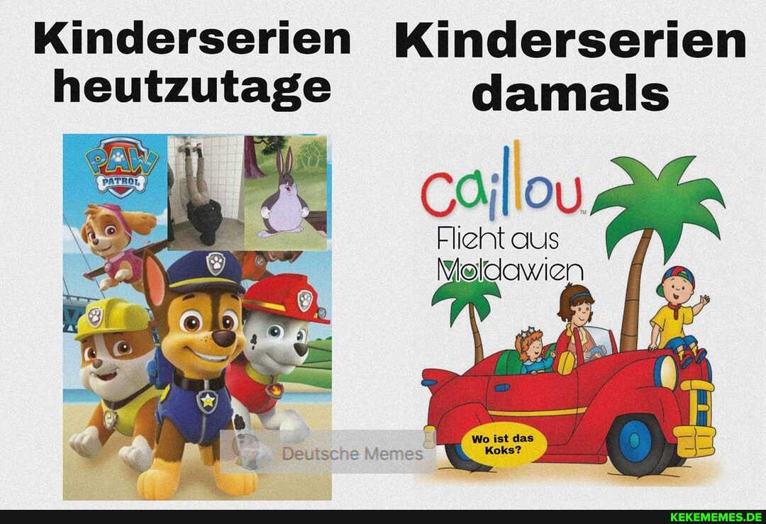 Kinderserien Kinderserien heutzutage damals
Hieht aus
Meldawien