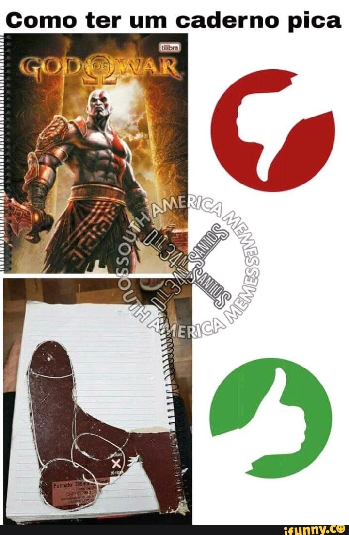 Como ter um caderno pica