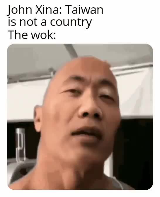 I found the original Dwayne the wok johnson meme : r/memes