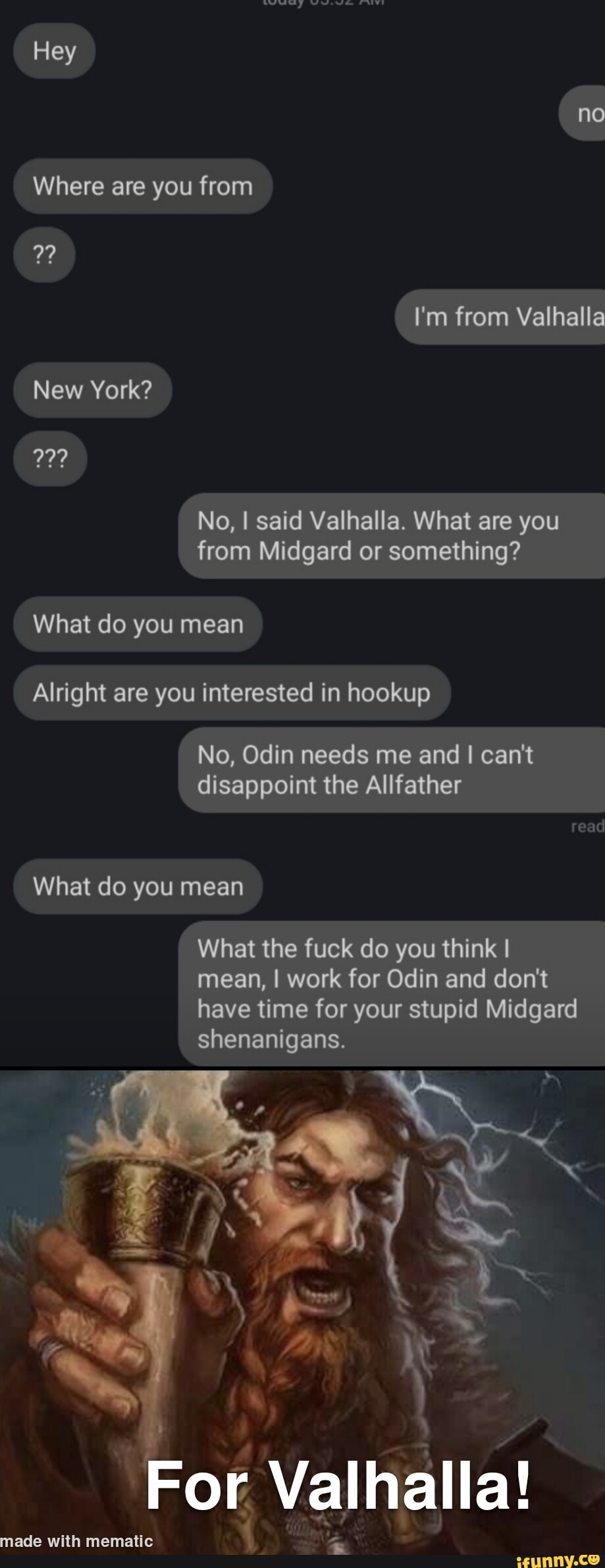 Hey no Where are you from I'm from Valhalla New York? 22? No, I said