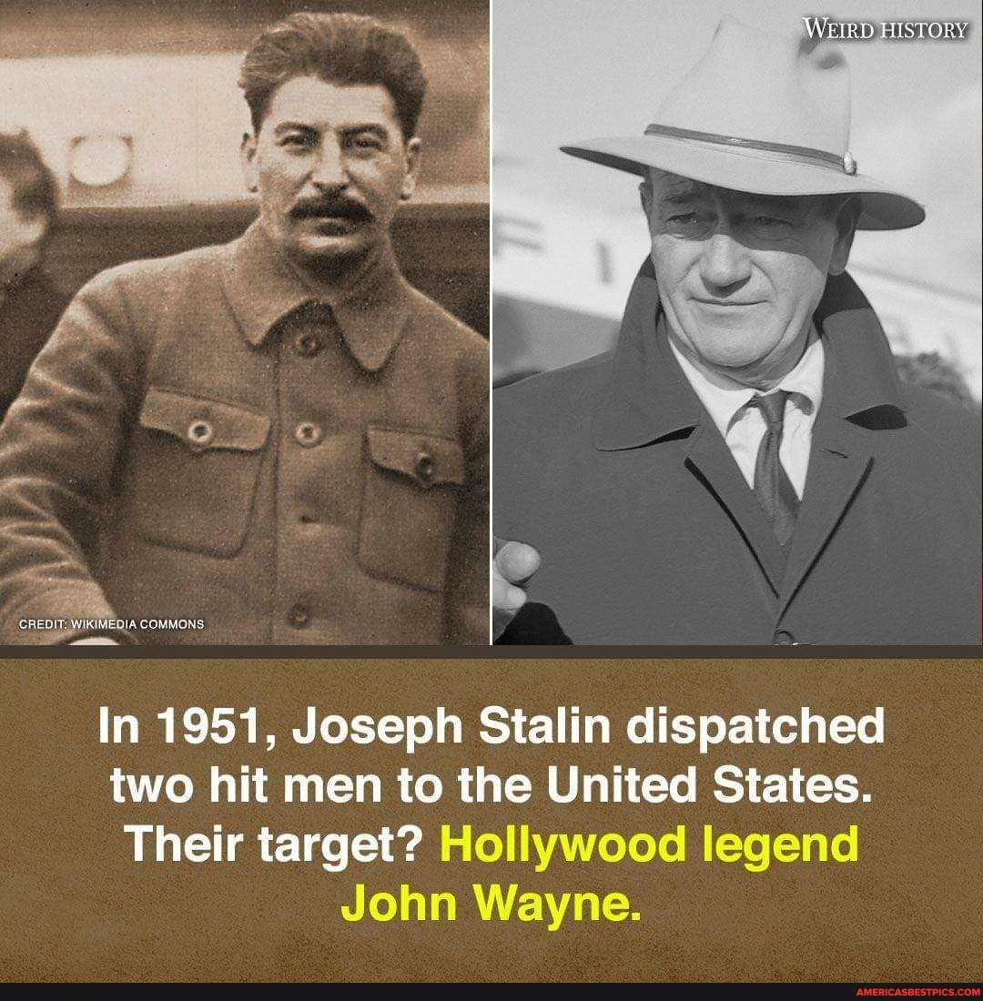 WEIRD HISTORY, In 1951, Joseph Stalin dispatched two hit men to the ...