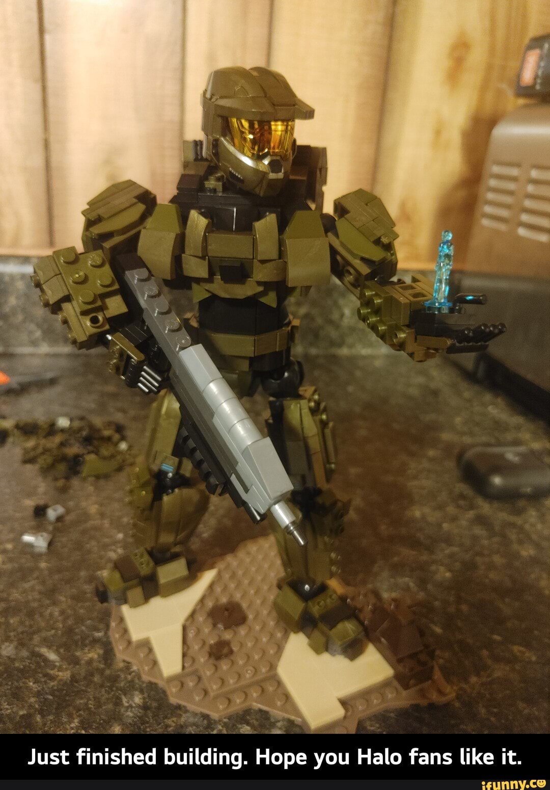Just finished building. Hope you Halo fans like it. - Just finished building. Hope you Halo fans like it.