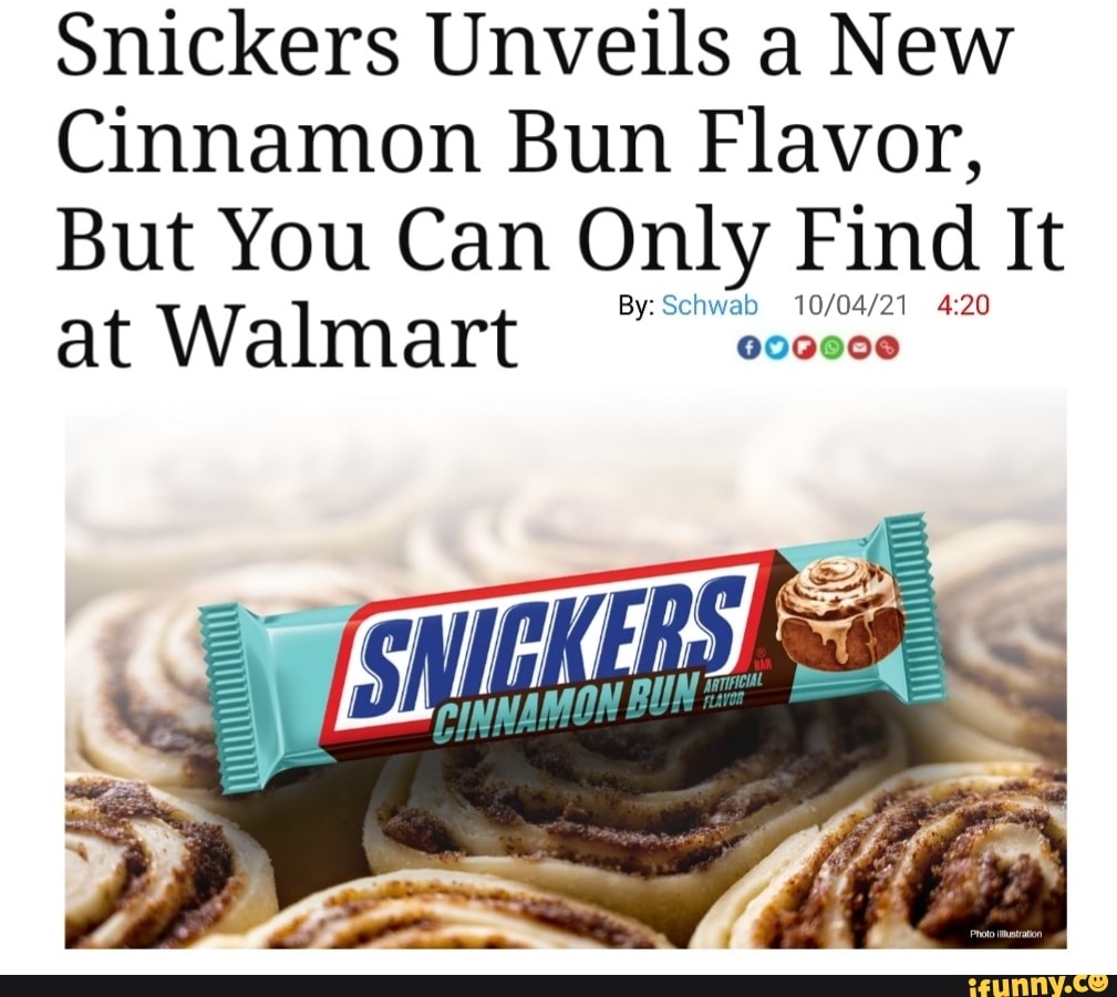 Snickers Unveils a New Cinnamon Bun Flavor, But You Can Only Find It By