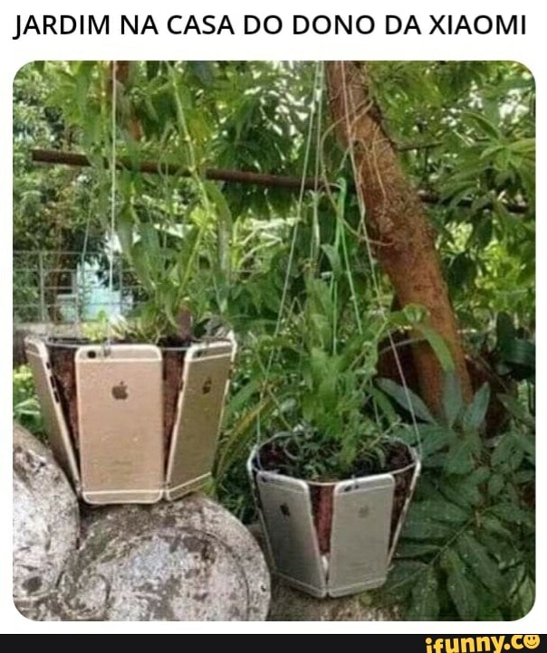 JARDIM NA CASA DO DONO DA XIAOMI