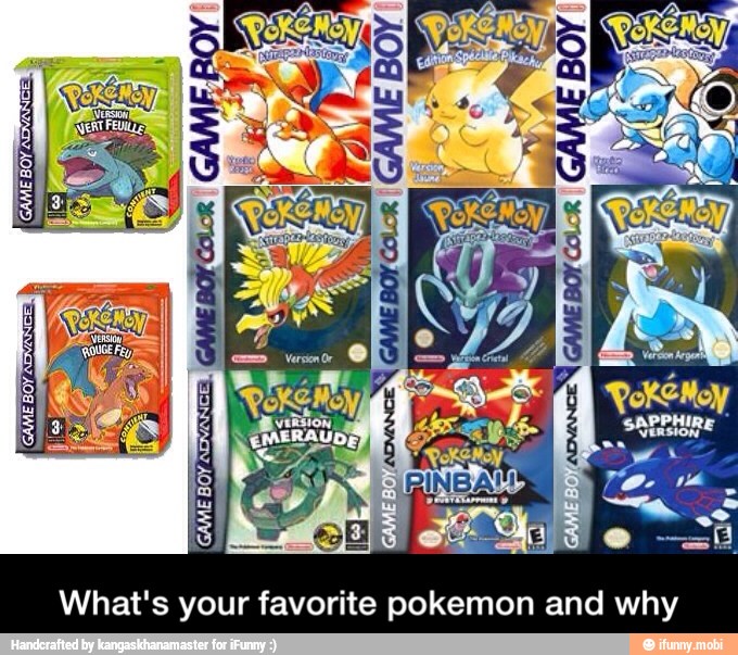 What's your favorite pokemon and why