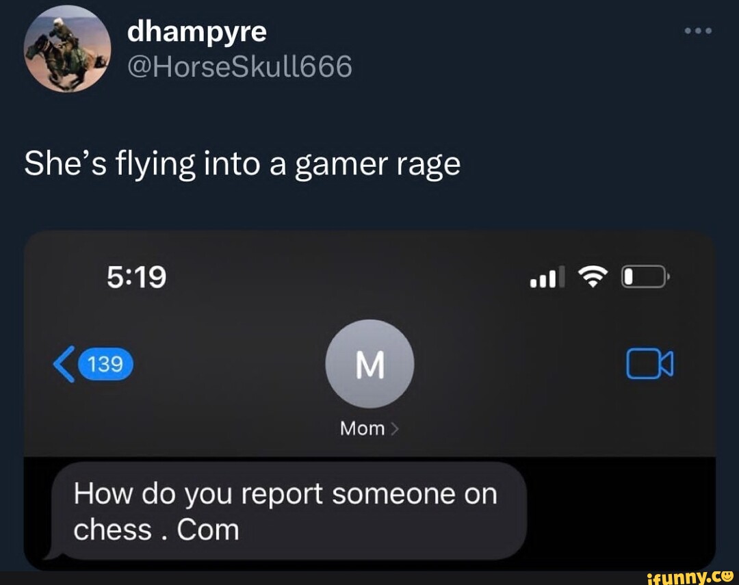 Dhampyre HorseSkull666 She s Flying Into A Gamer Rage Mom How Do You 