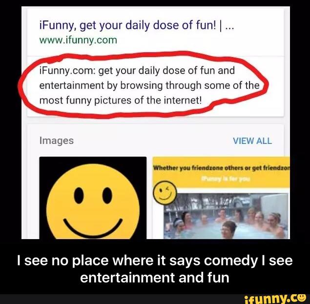 iFunny, get your daily dose of fun! 