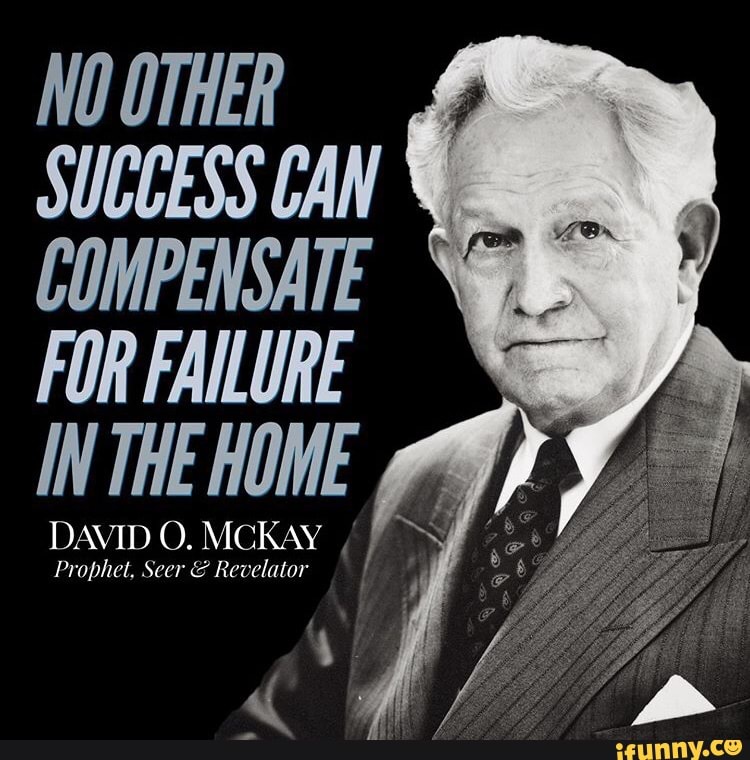 Noother Success Can Compensate For Failure In The Home