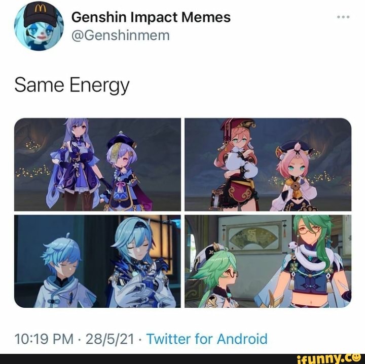 Genshin Impact Memes on Twitter