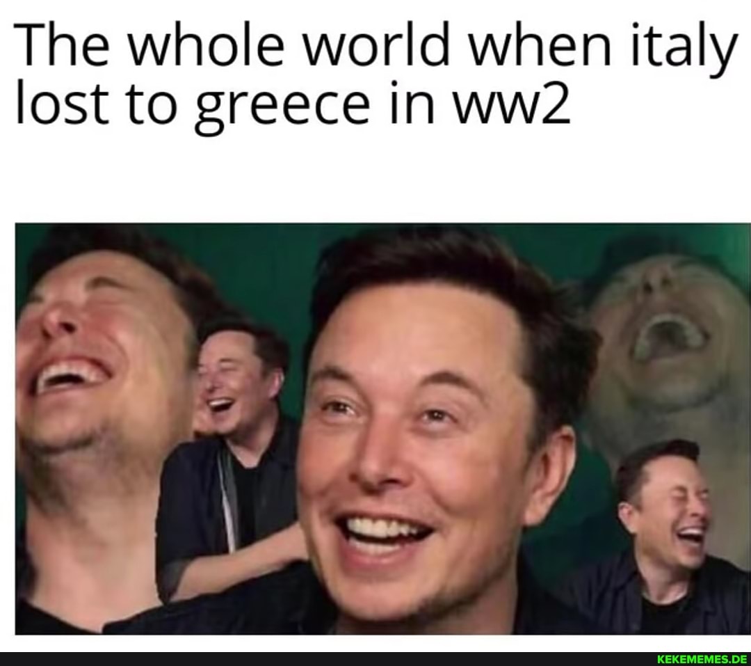 The whole world when italy lost to greece in