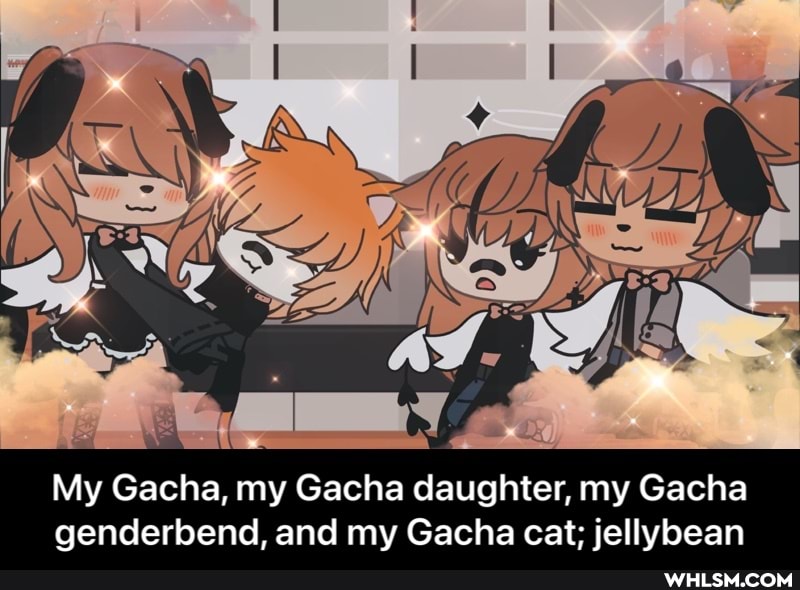 My Gacha, my Gacha daughter, my Gacha genderbend, and my Gacha cat; jellybean - My Gacha, my Gacha daughter, my Gacha genderbend, and my Gacha cat; jellybean
