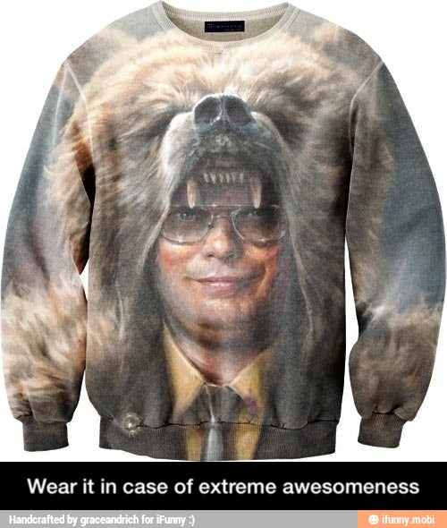 Wear it in case of extreme awesomeness - Wear it in case of extreme awesomeness