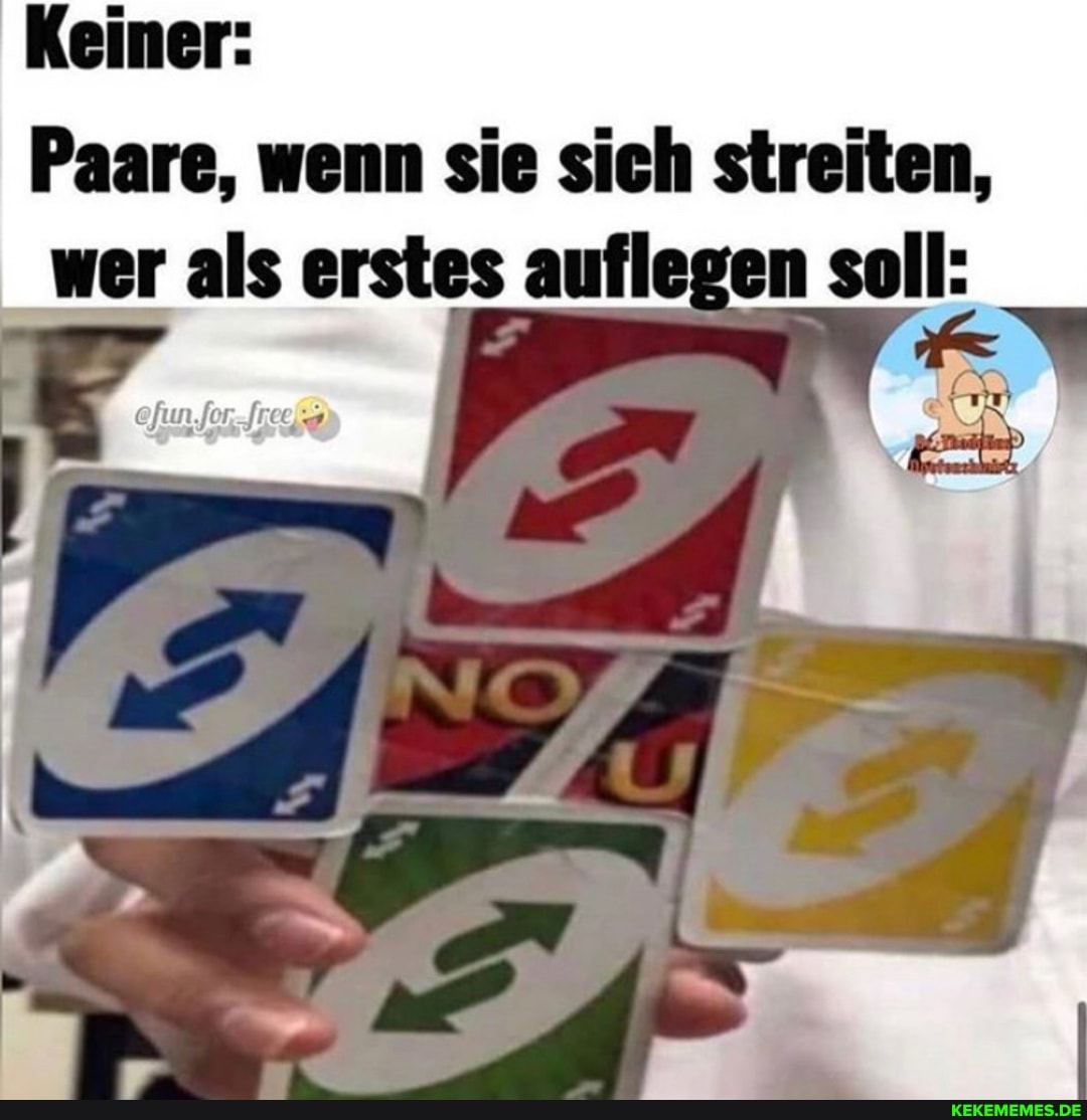 Paare, wenn sie sich streiten, wer als erstes auflegen soll:
fun