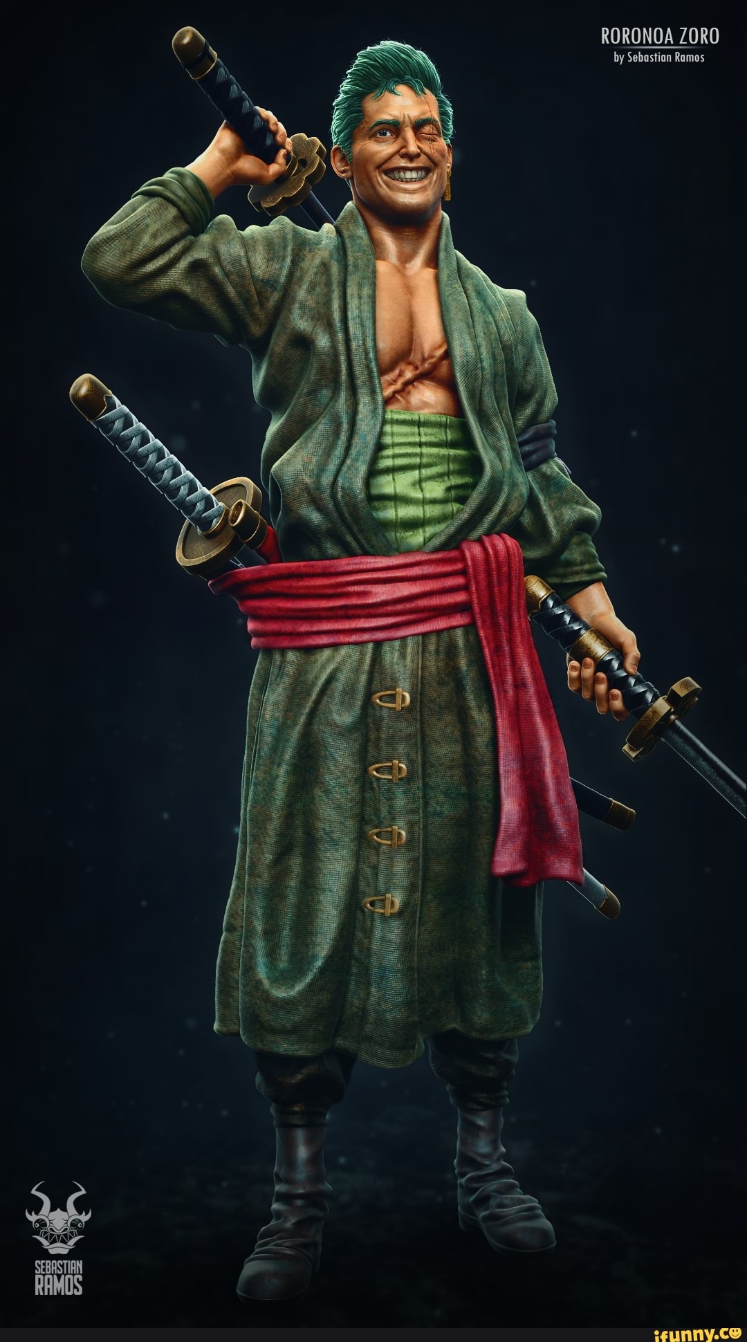 RORONOA ZORO
by Sebastian Ramos