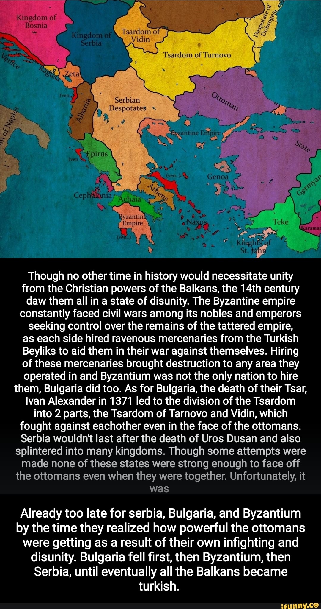 Of Though no other time in history would necessitate unity from the