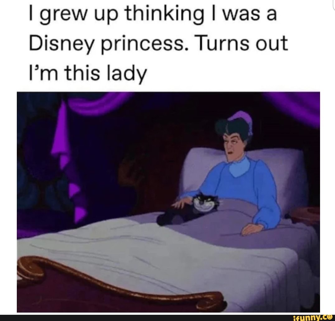 i-grew-up-thinking-i-was-a-disney-princess-turns-out-i-m-this-lady-ifunny