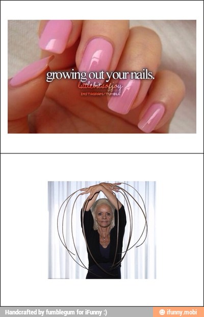 growing out your nail