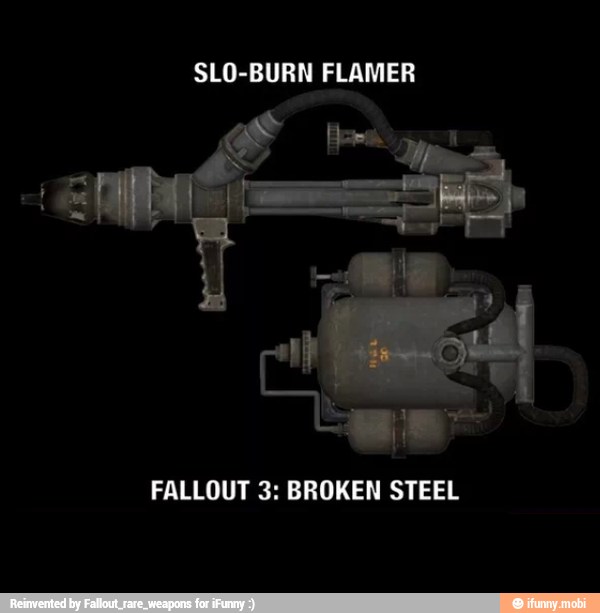 Slo Burn Flamer Fallout 3 Broken Steel