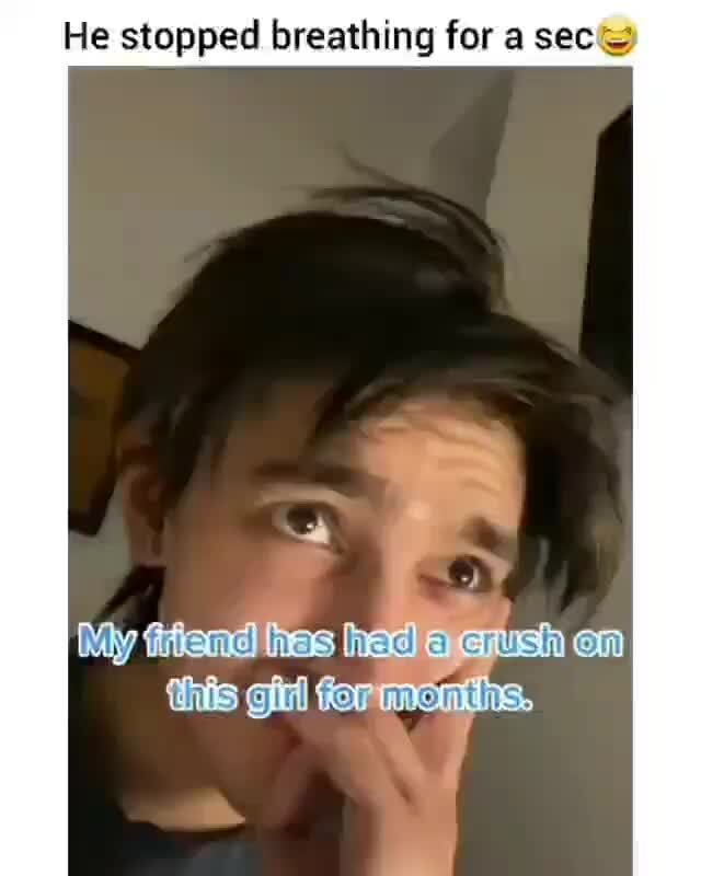 He stopped breathing for a sec