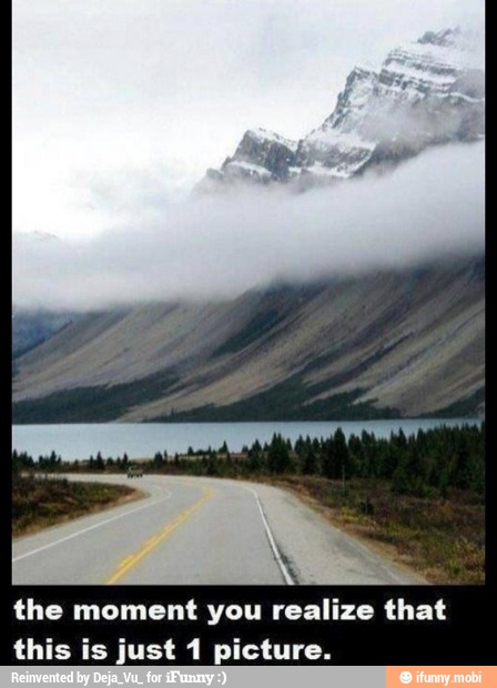 the monient you realize that
thi just 1 picture.