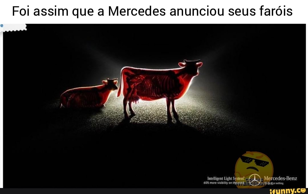 Foi assim que a Mercedes anunciou seus faróis
Mercedes-Benz