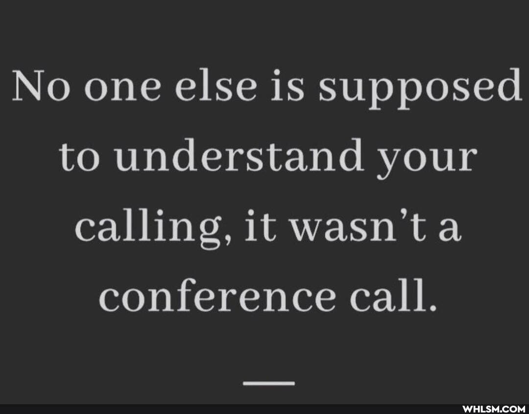 No One Else Is Supposed To Understand Your Calling It Wasnt Conference Call Whlsm 