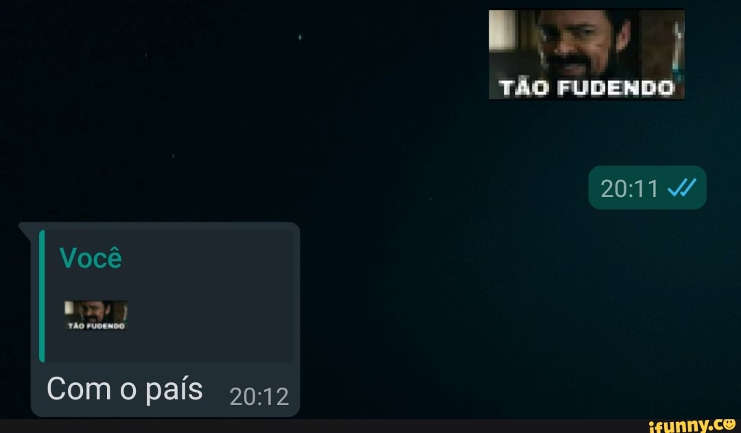 TÃO FUDENDO
20:
Você
vão ruvendo
Como país