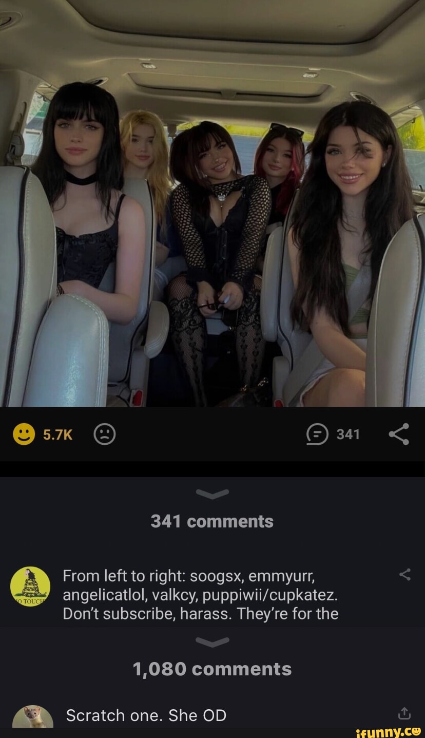 341 comments From left to right soogsx, emmyurr, angelicatlol, valkcy(02)