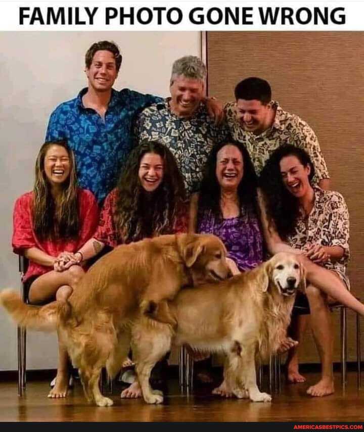FAMILY PHOTO GONE WRONG