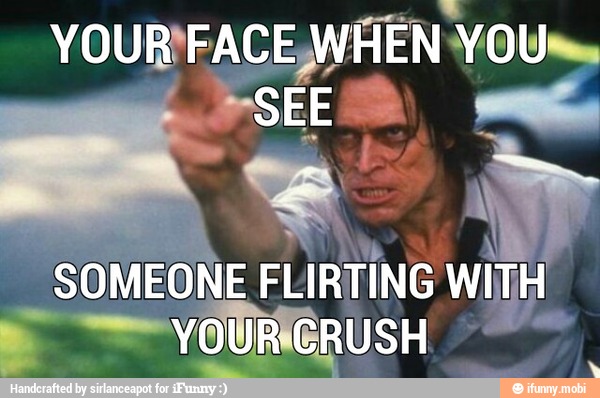 ANY A
SOMEONE
FLIRTING WITH