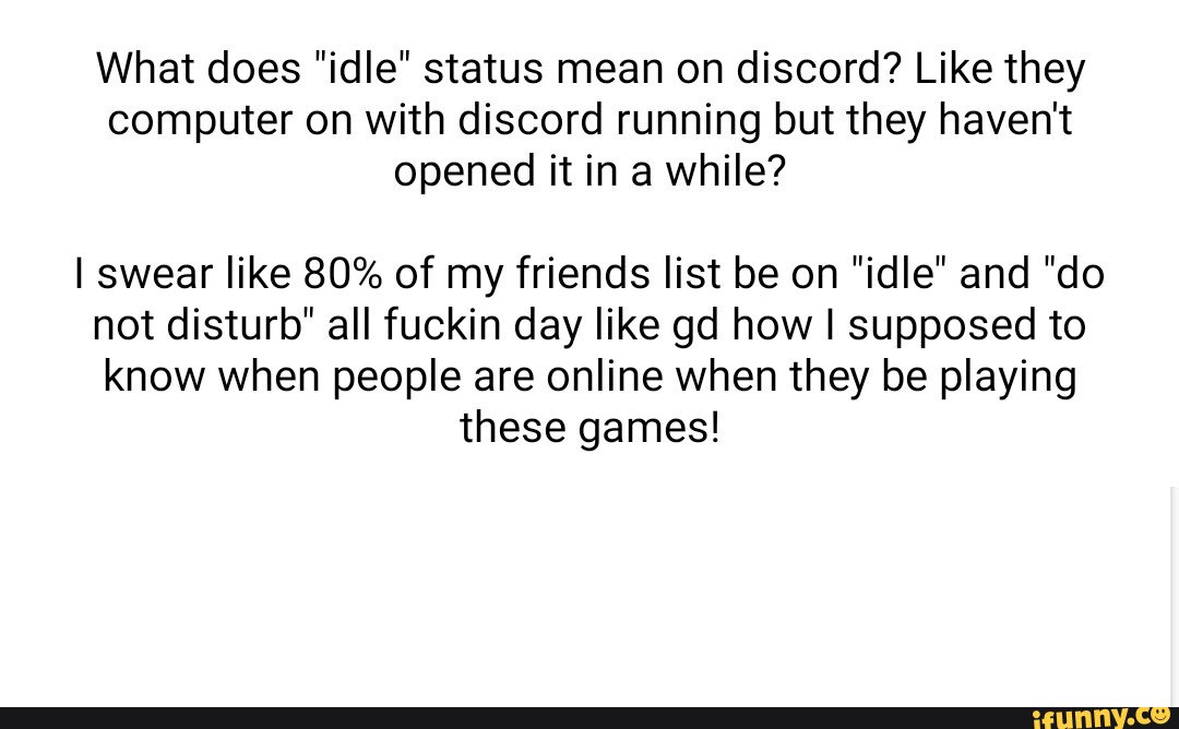 What Does 'Idle' Mean On Discord? Explained